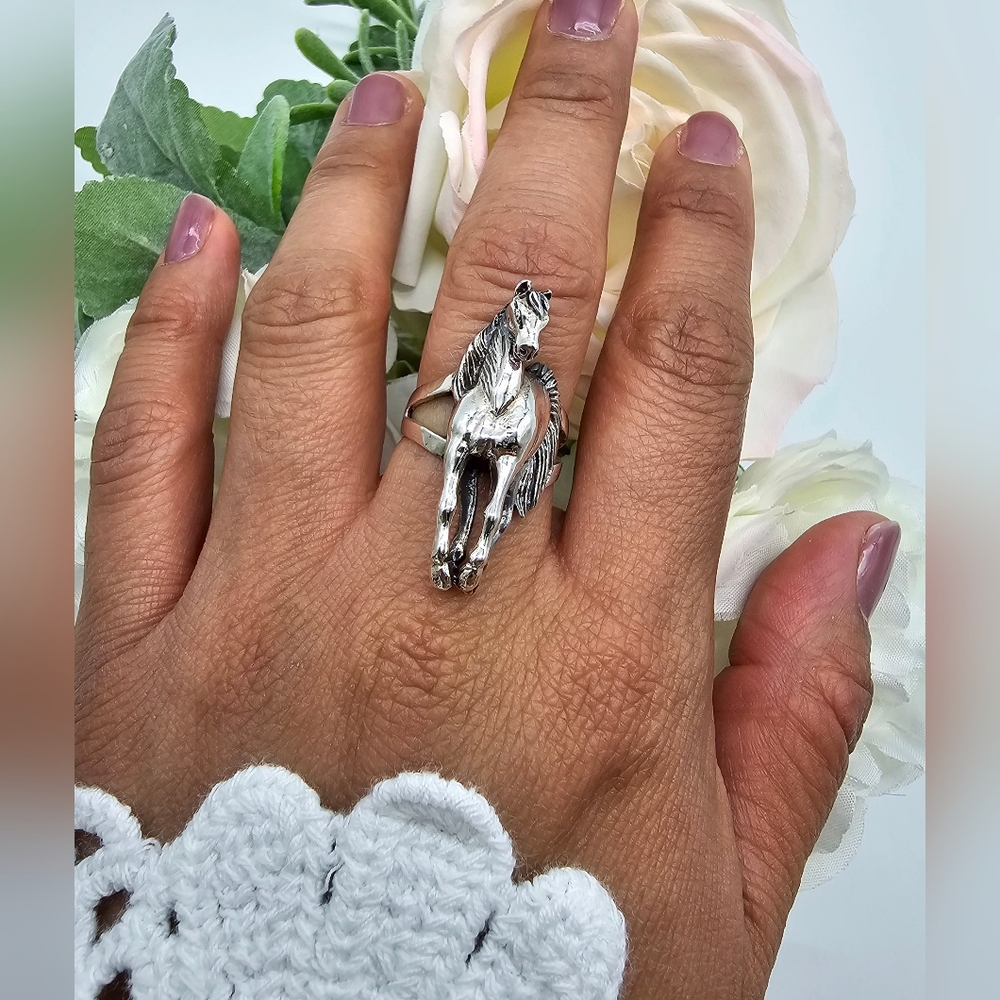 🥰 AMERICAN HORSE RING - Picture 2 of 7